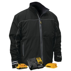 The lightweight heated jacket with its complete kit
