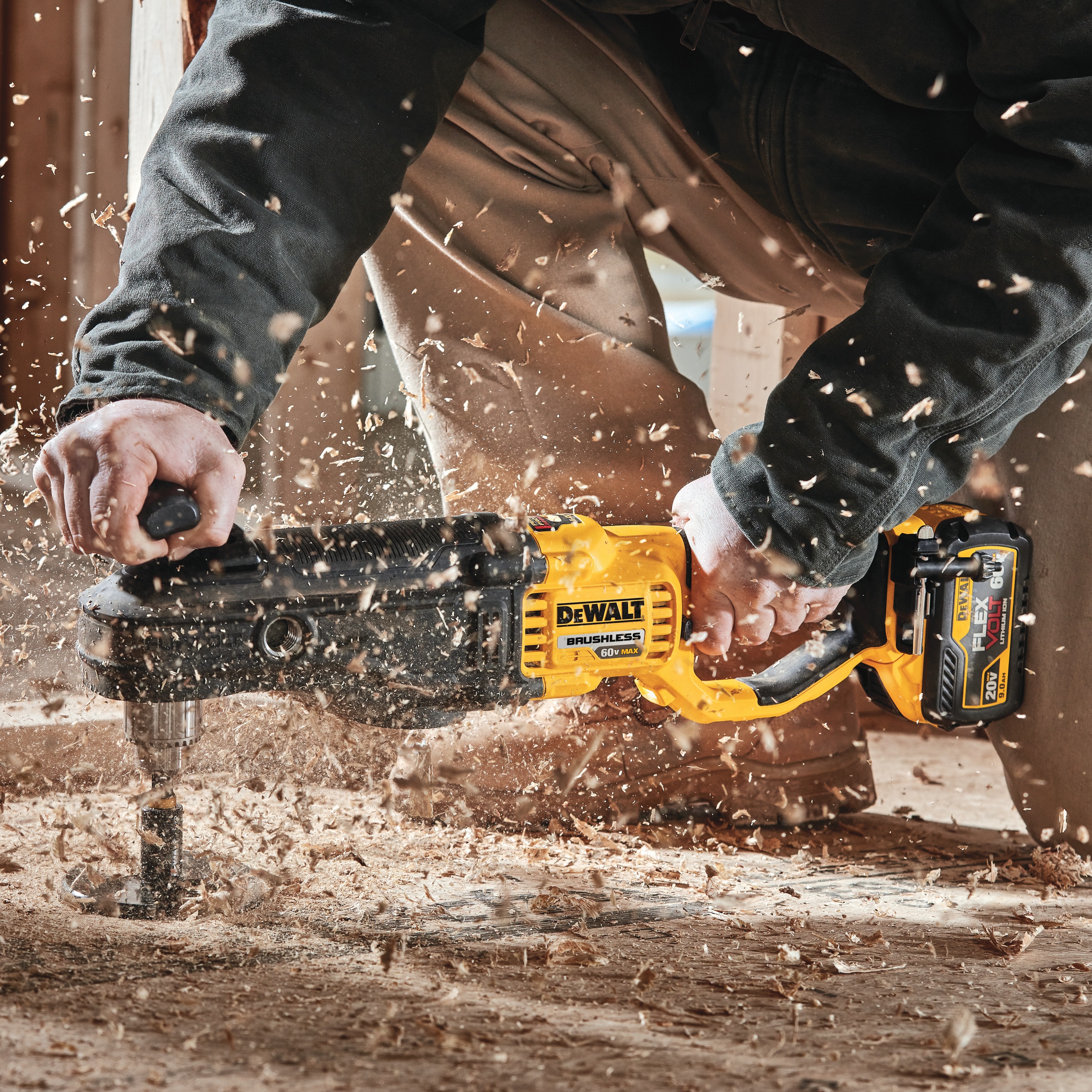 60v MAX* InLine Stud and Joist Drill with ECLUTCH® System Kit