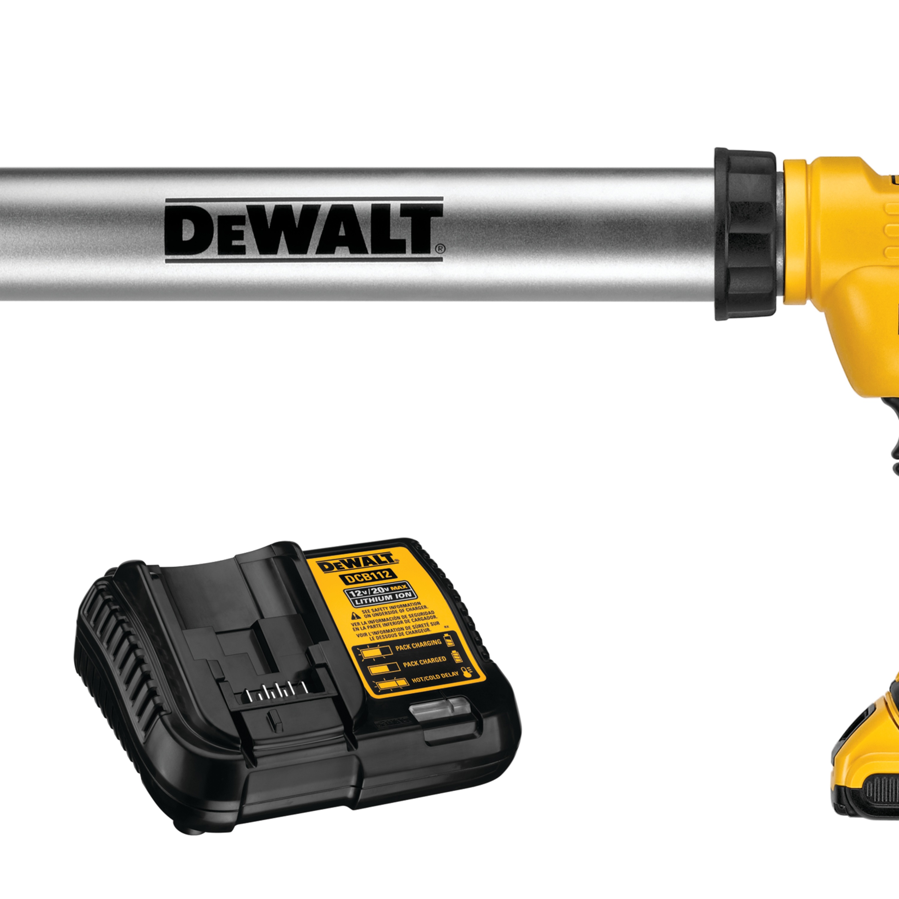 20V MAX* 300600ml Sausage Pack Adhesive Gun Kit DCE580D1 DEWALT