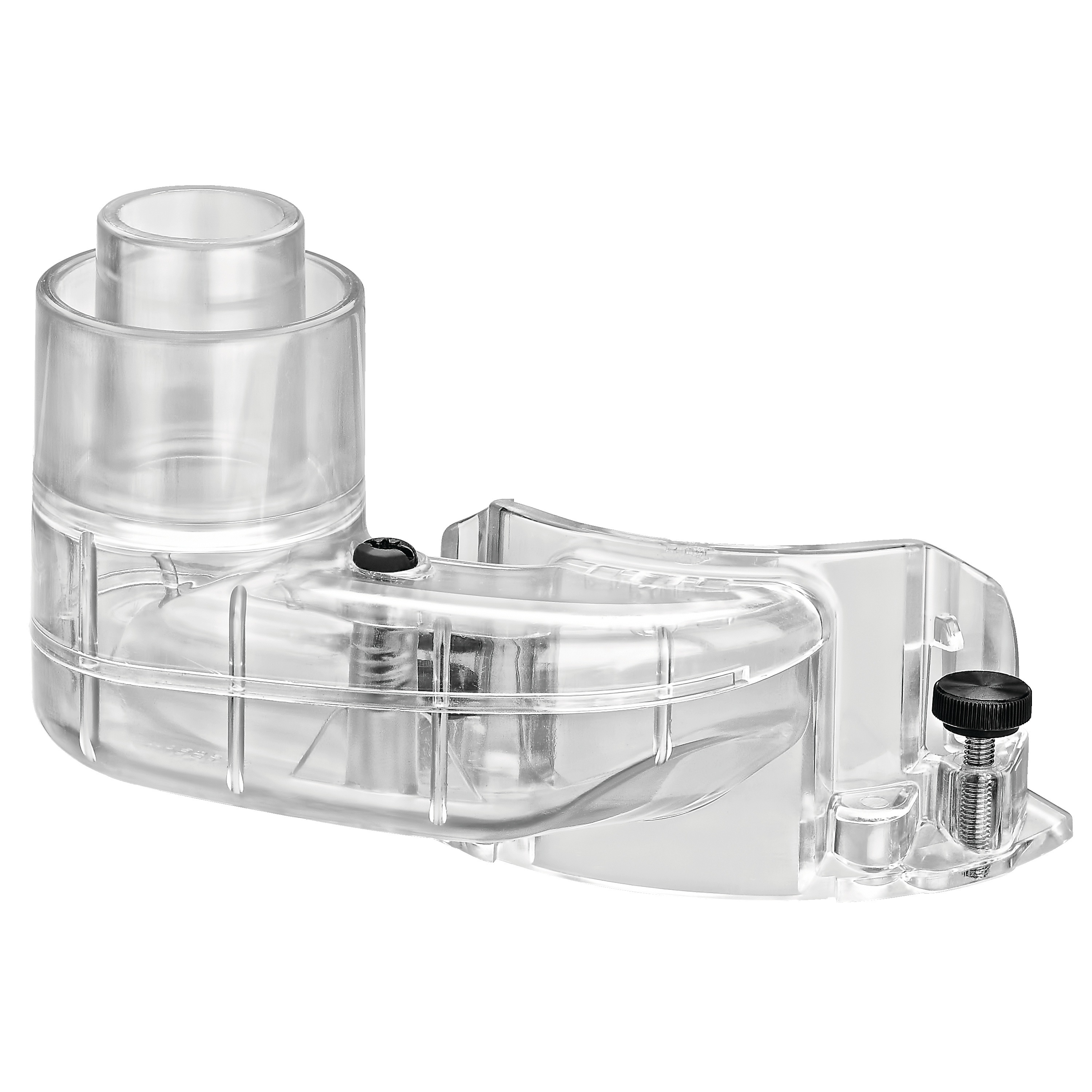 Compact Router Dust Collection Adapter for Fixed Base DNP615 DEWALT