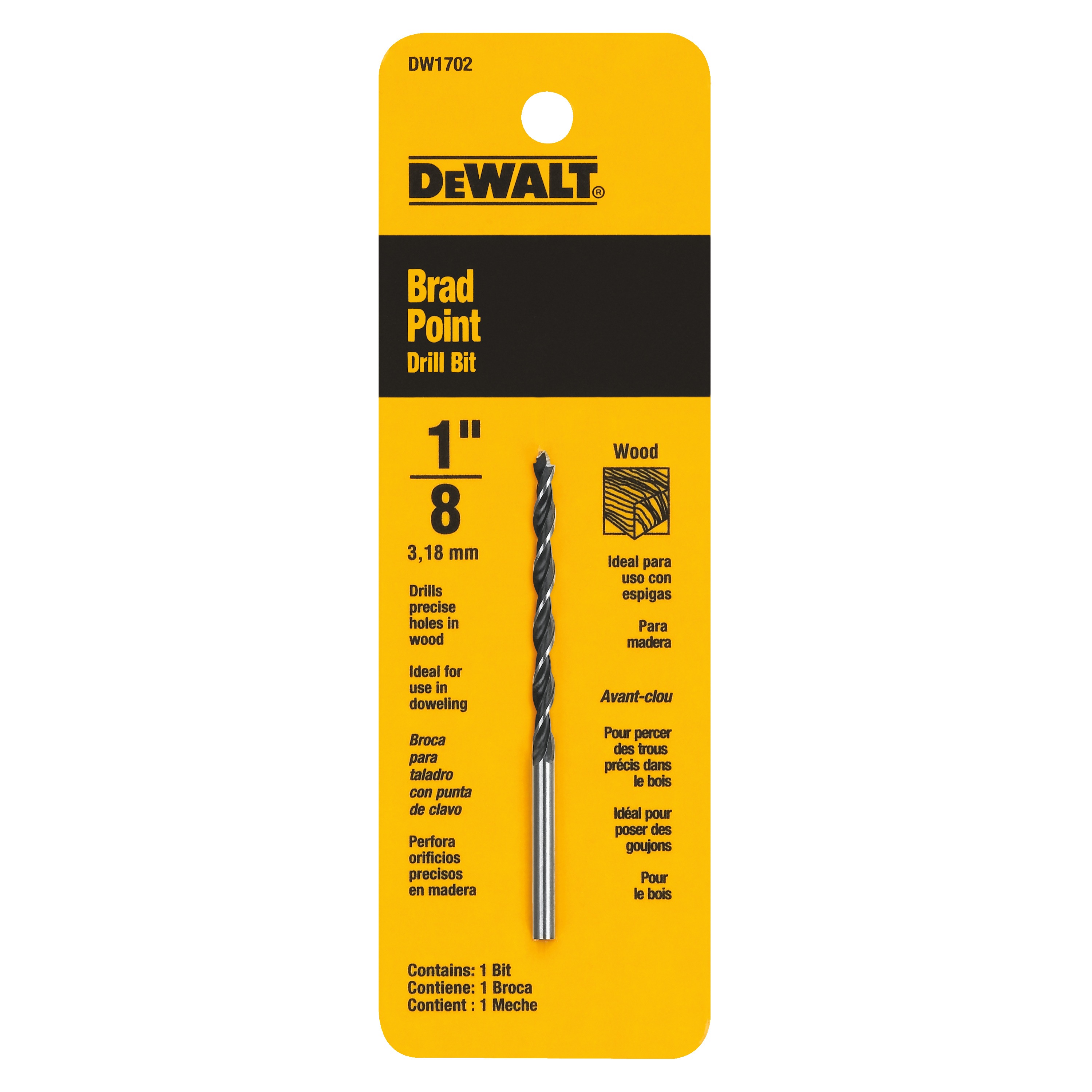 Brad Point Drill Bits DEWALT