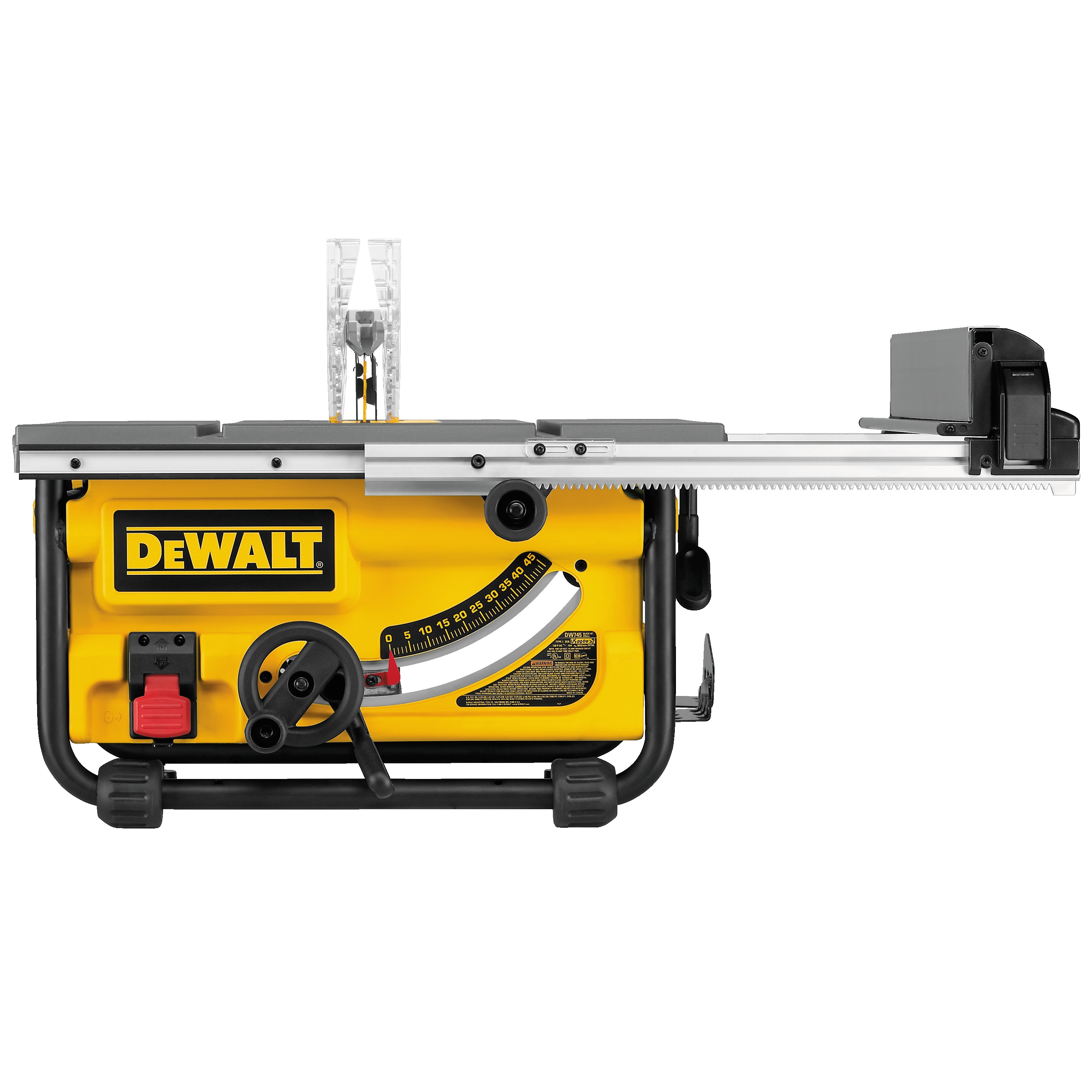 10 Compact Job Site Table Saw Dw745 Dewalt