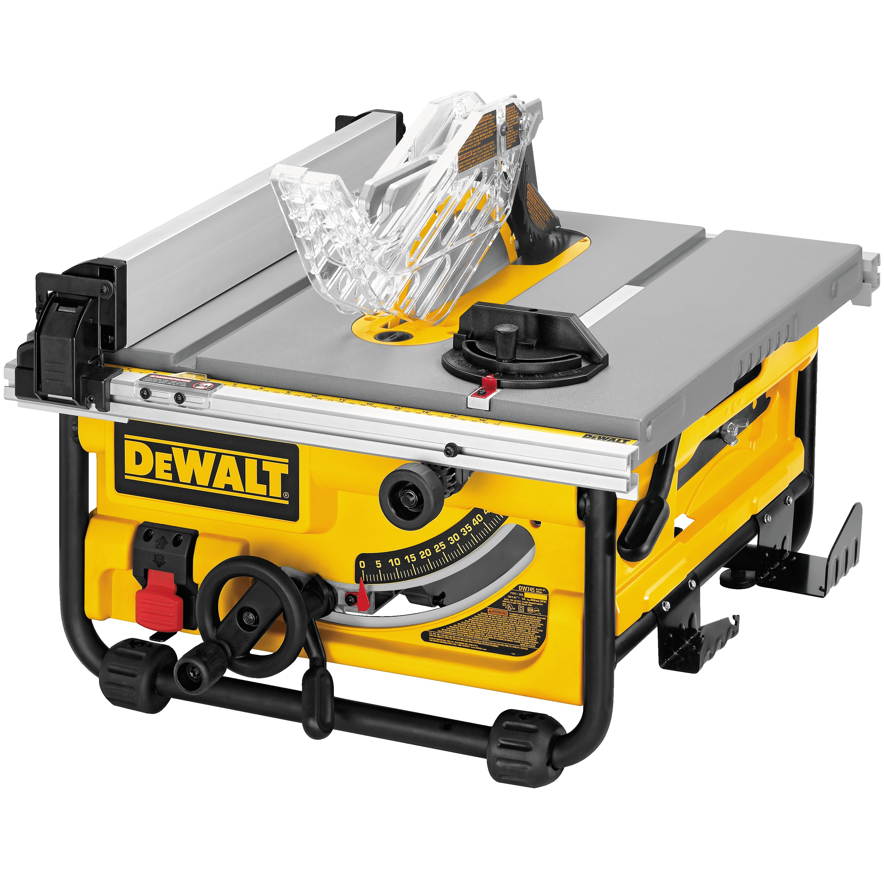 10 Compact Job Site Table Saw Dw745 Dewalt