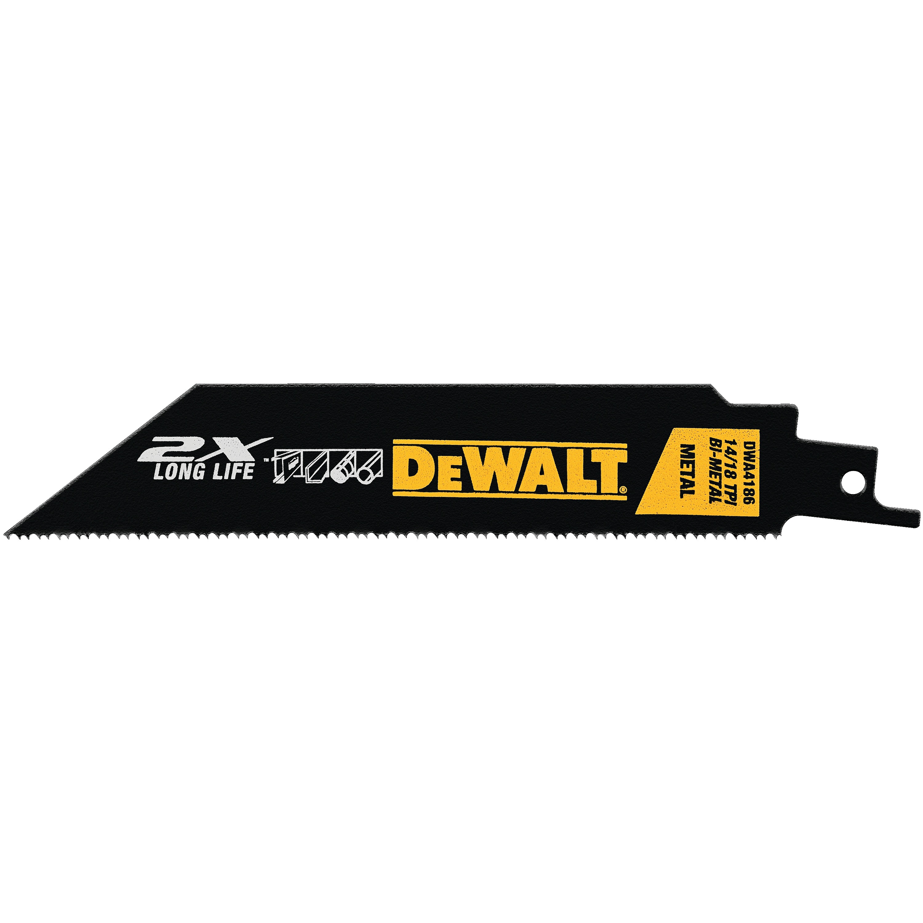 6" 2X™ Premium Metal Cutting Blade (5 pack) DWA4186 DEWALT