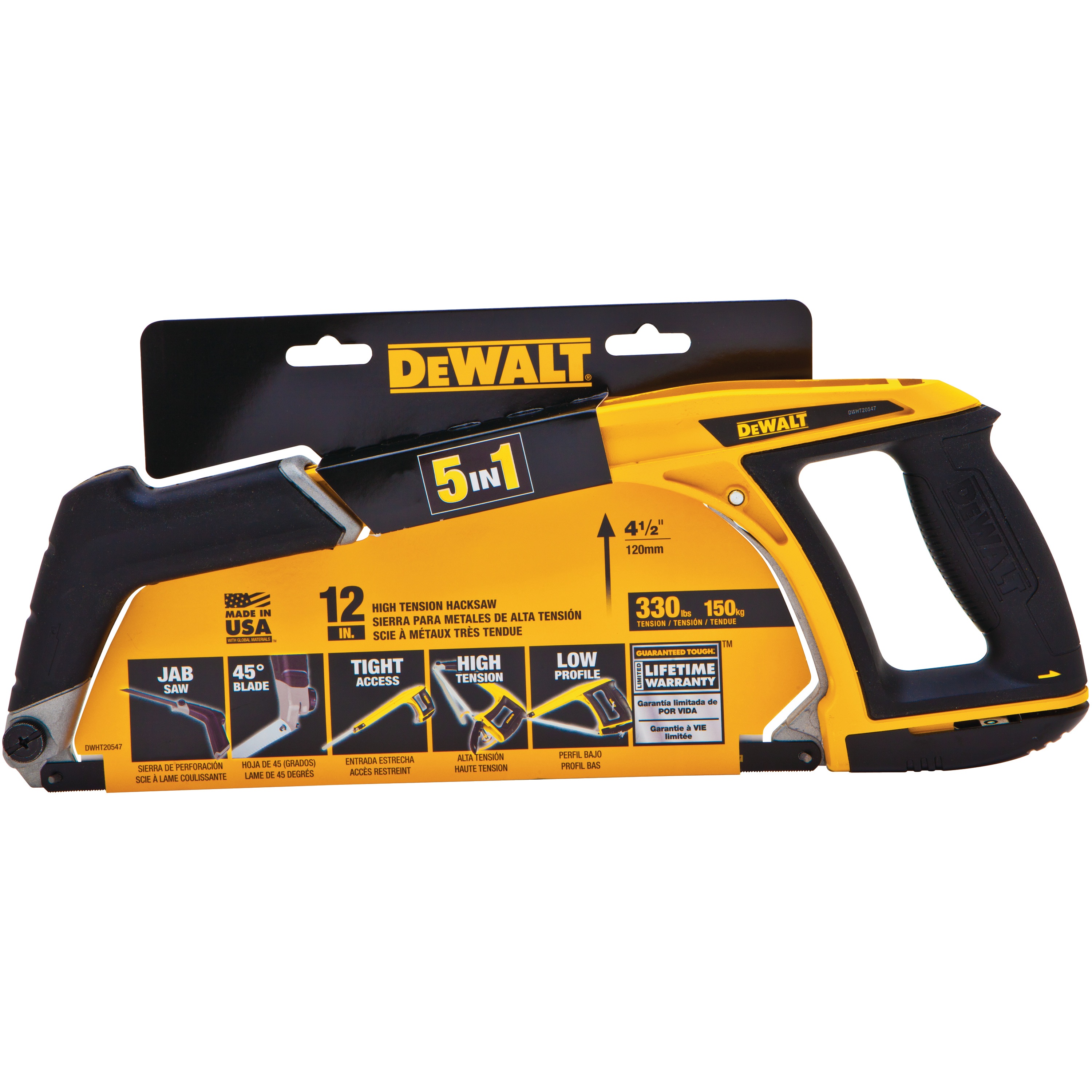 5 in1 Multifunction Hacksaw DWHT20547 DEWALT
