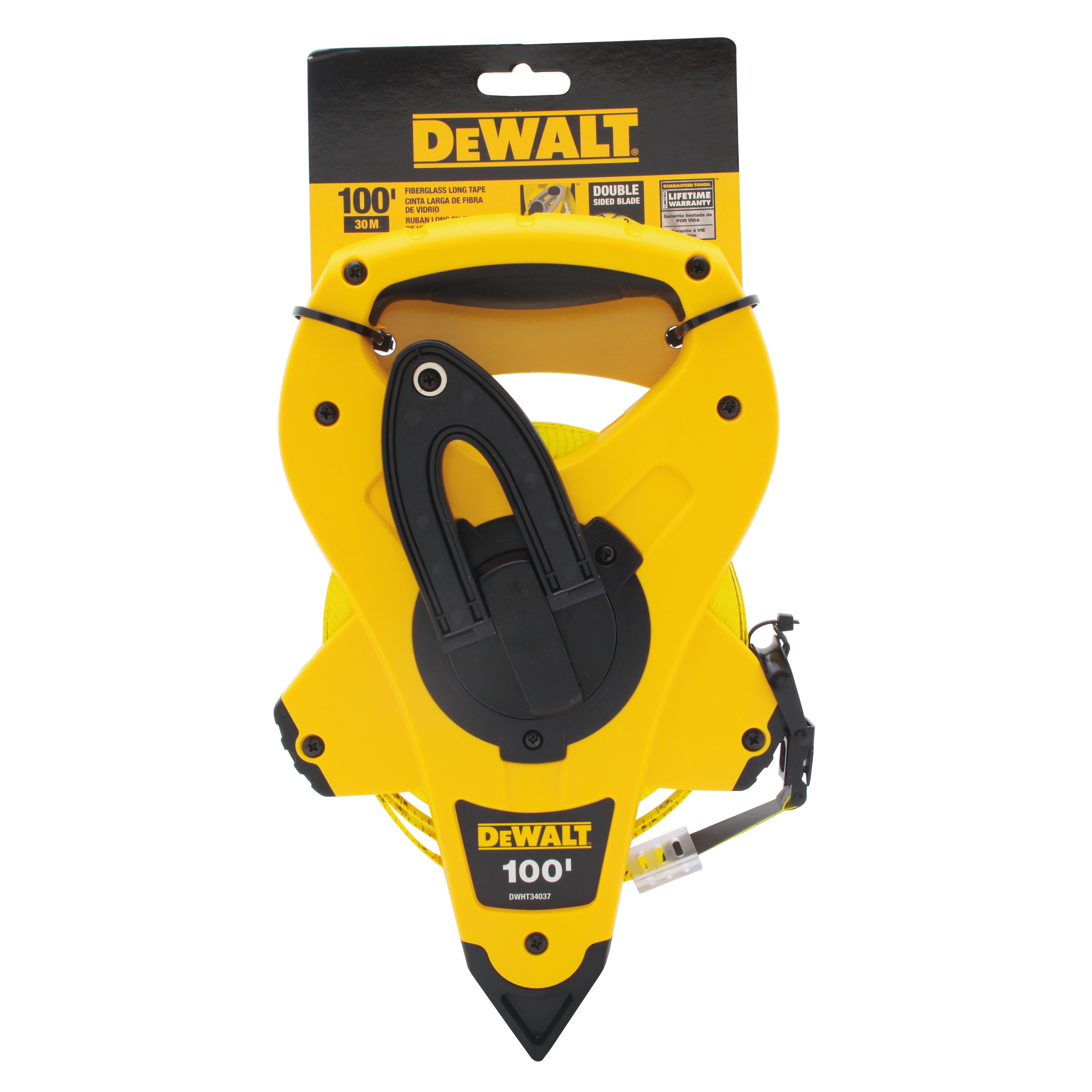 100 ft Open Reel Fiberglass Long Tape DWHT34037 DEWALT