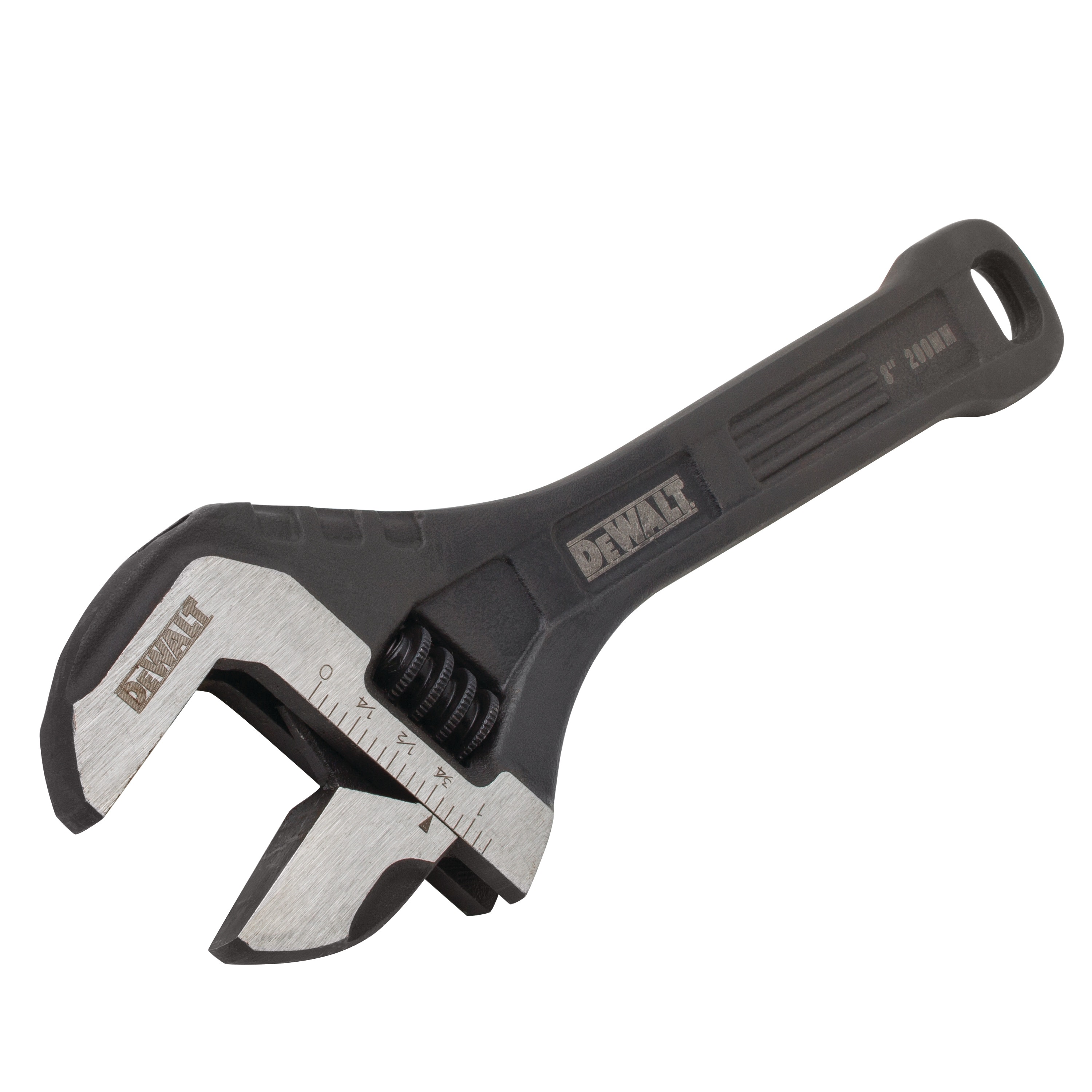 8" All Steel Adjustable Wrench DWHT80267 DEWALT