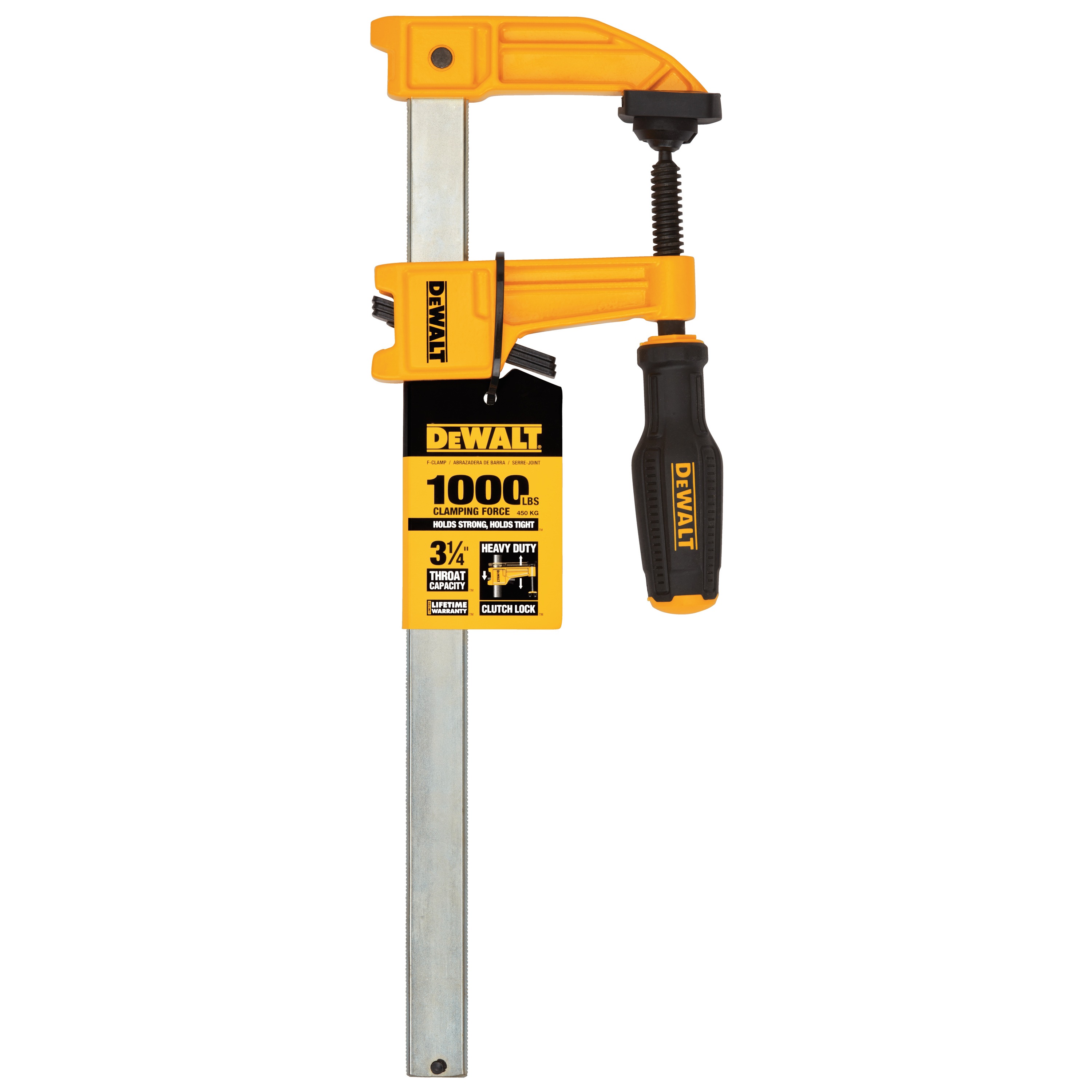 12 in. HeavyDuty Bar Clamp DWHT83265 DEWALT