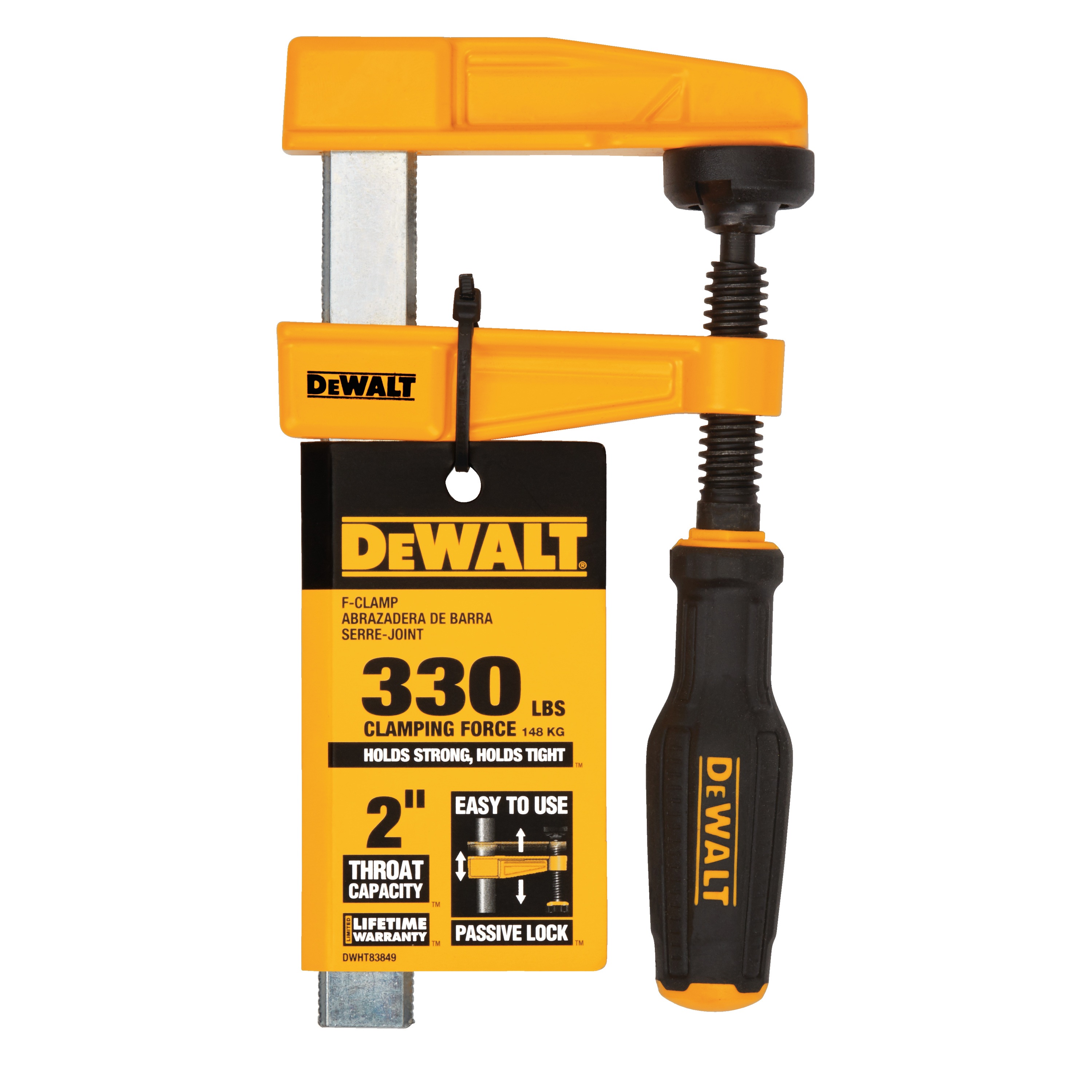 4 in. Bar Clamp DWHT83849 DEWALT