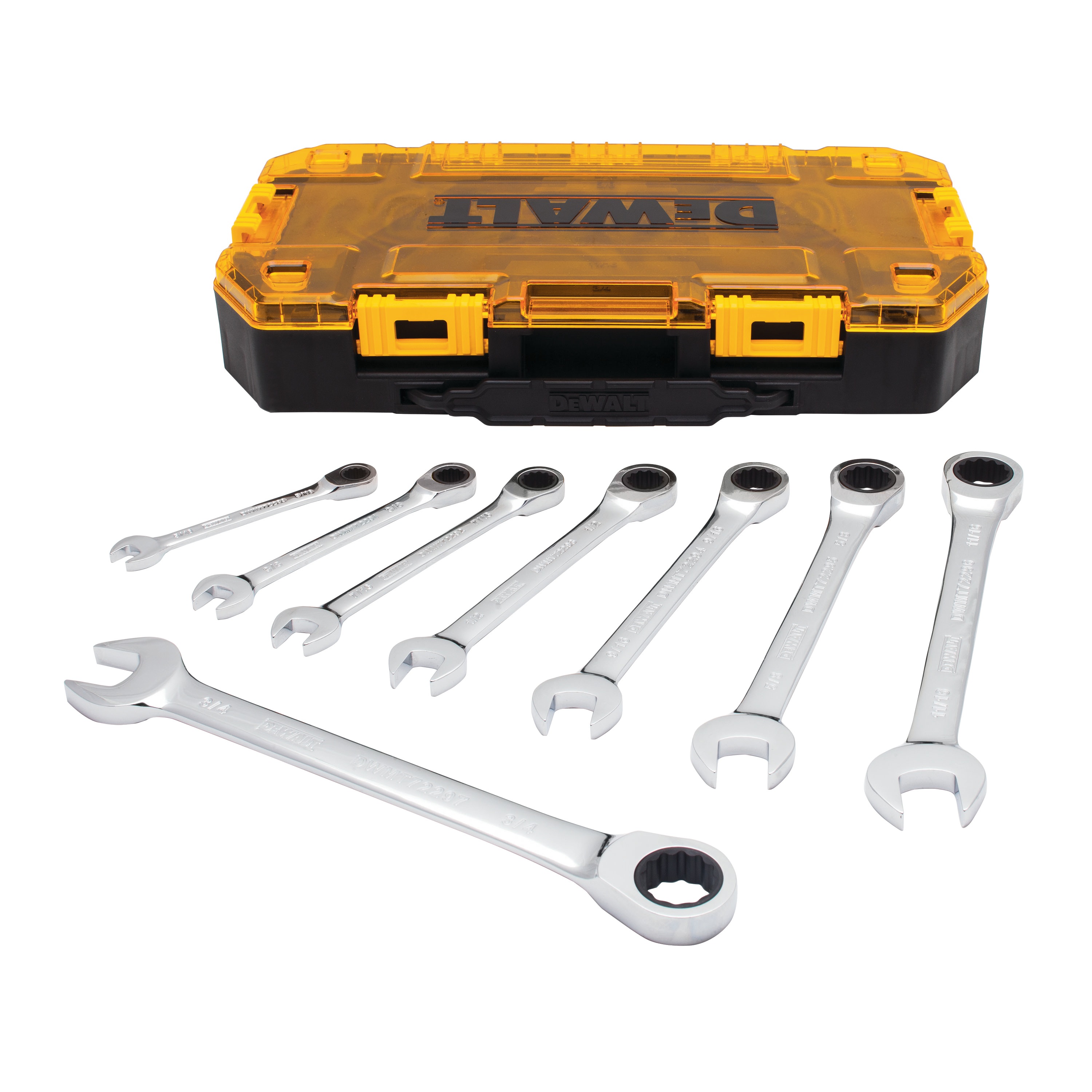 Dewalt DWMT72193OSP 3/8'' SAE Mechanic Combination Wrench TOOL COMFORT GRIP 