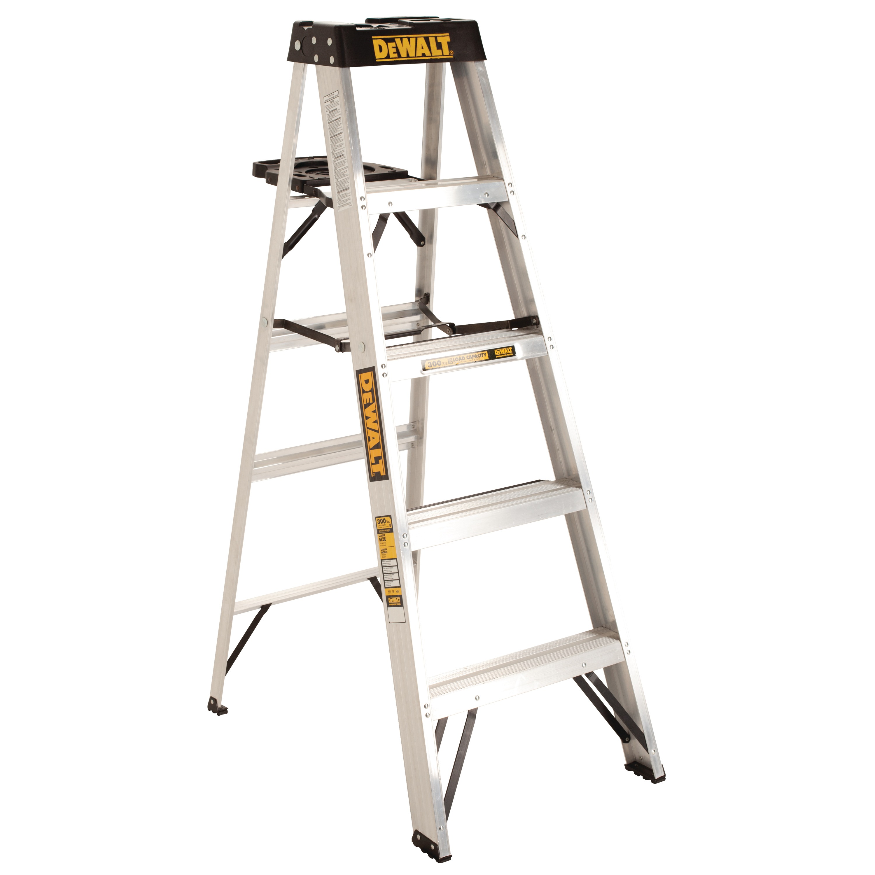 5' Aluminum Stepladder 300 lbs. Load Capacity DXL201005 DEWALT