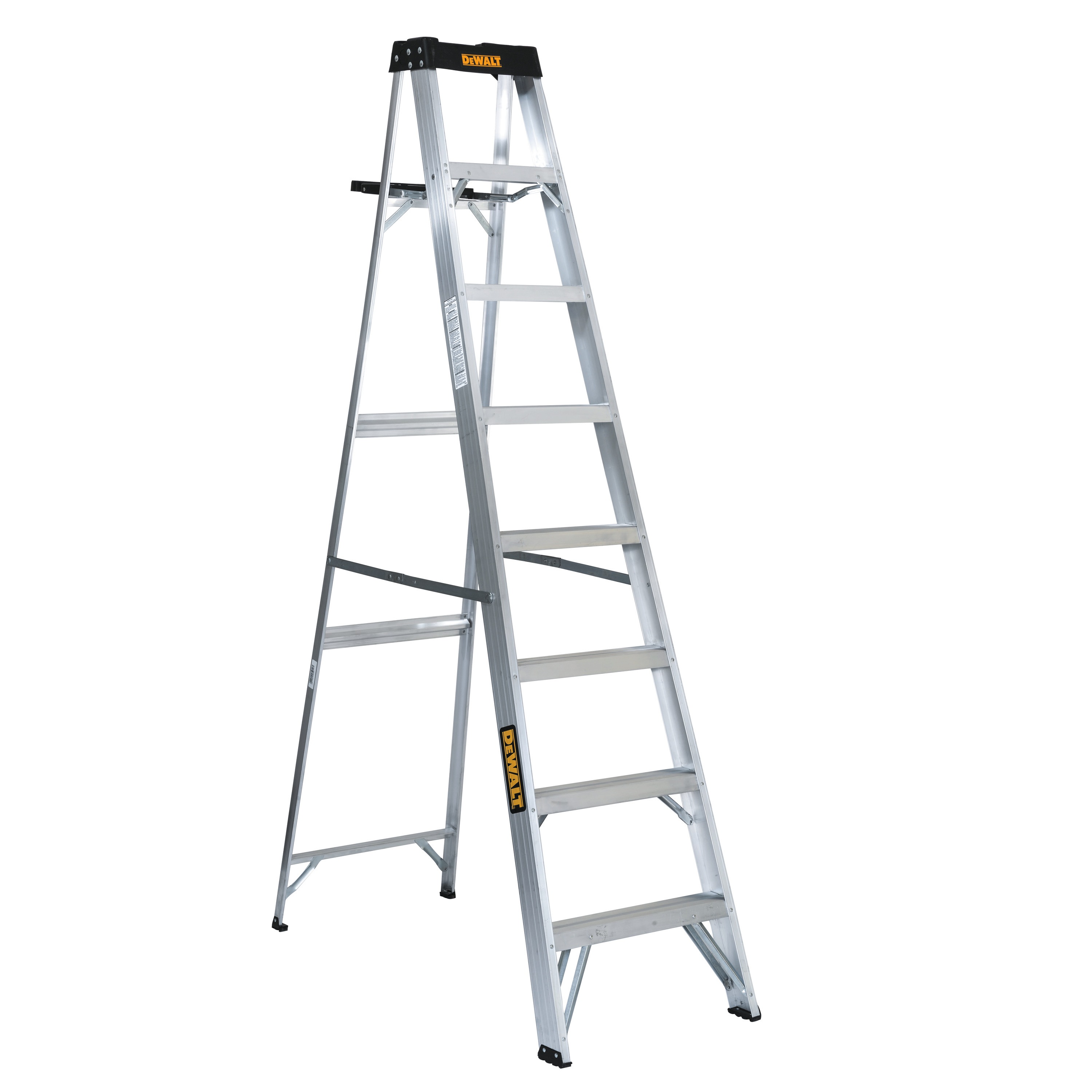 8ft Aluminum 250lb Type I Step Ladder DXL211008 DEWALT