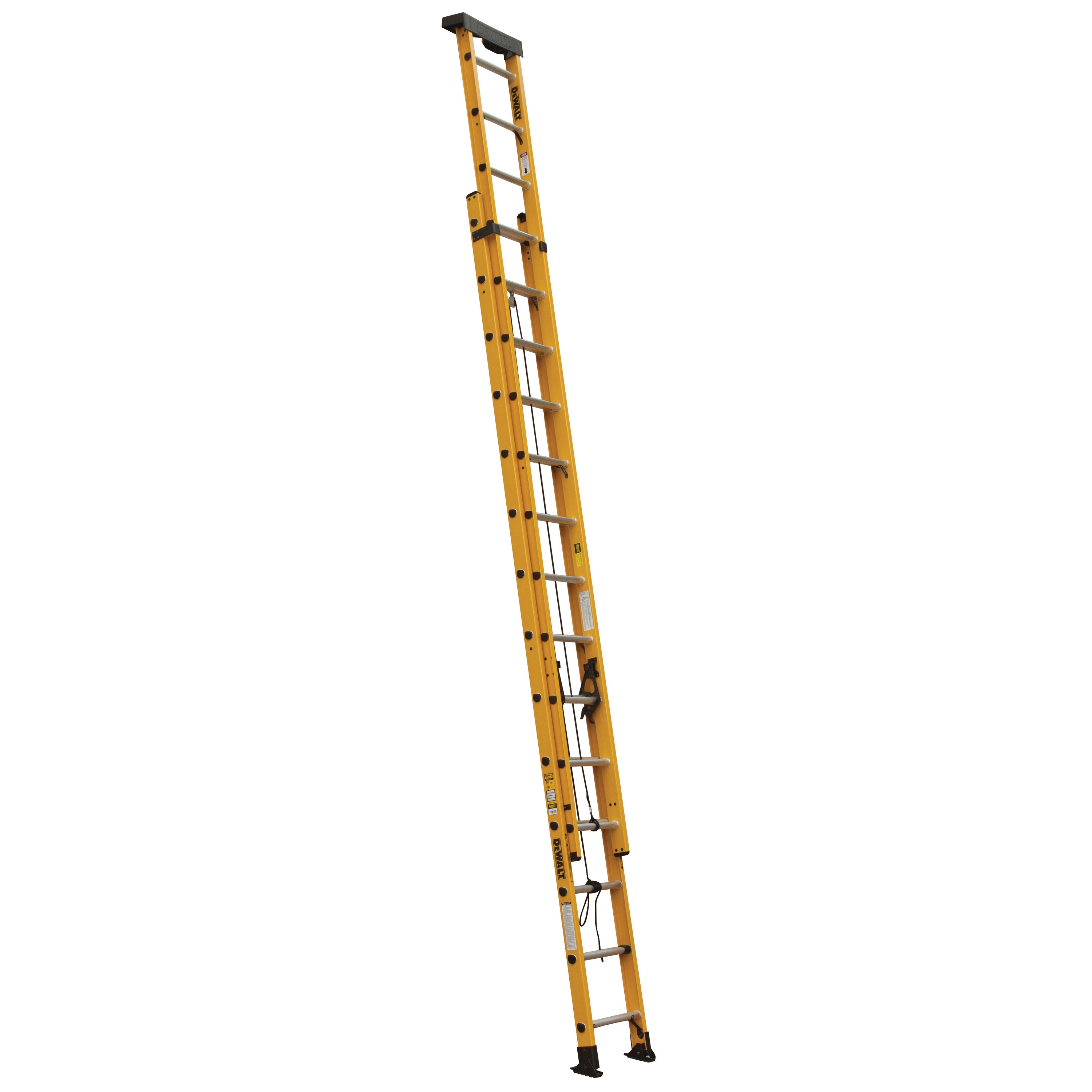 28' Fiberglass Extension Ladder 300 lbs. Load Capacity - DXL3020-28PT