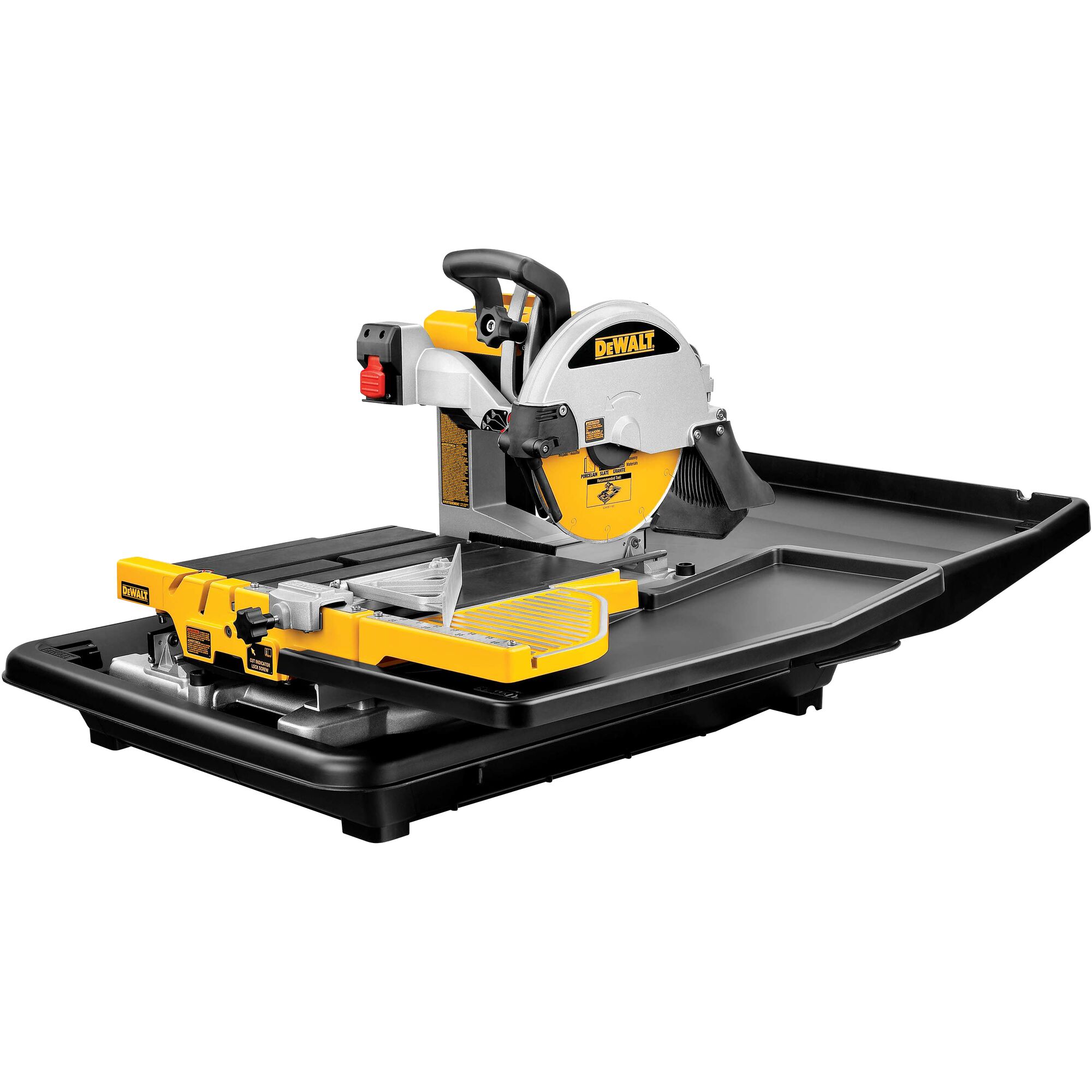 10 in. Wet Tile Saw with Stand | DEWALT