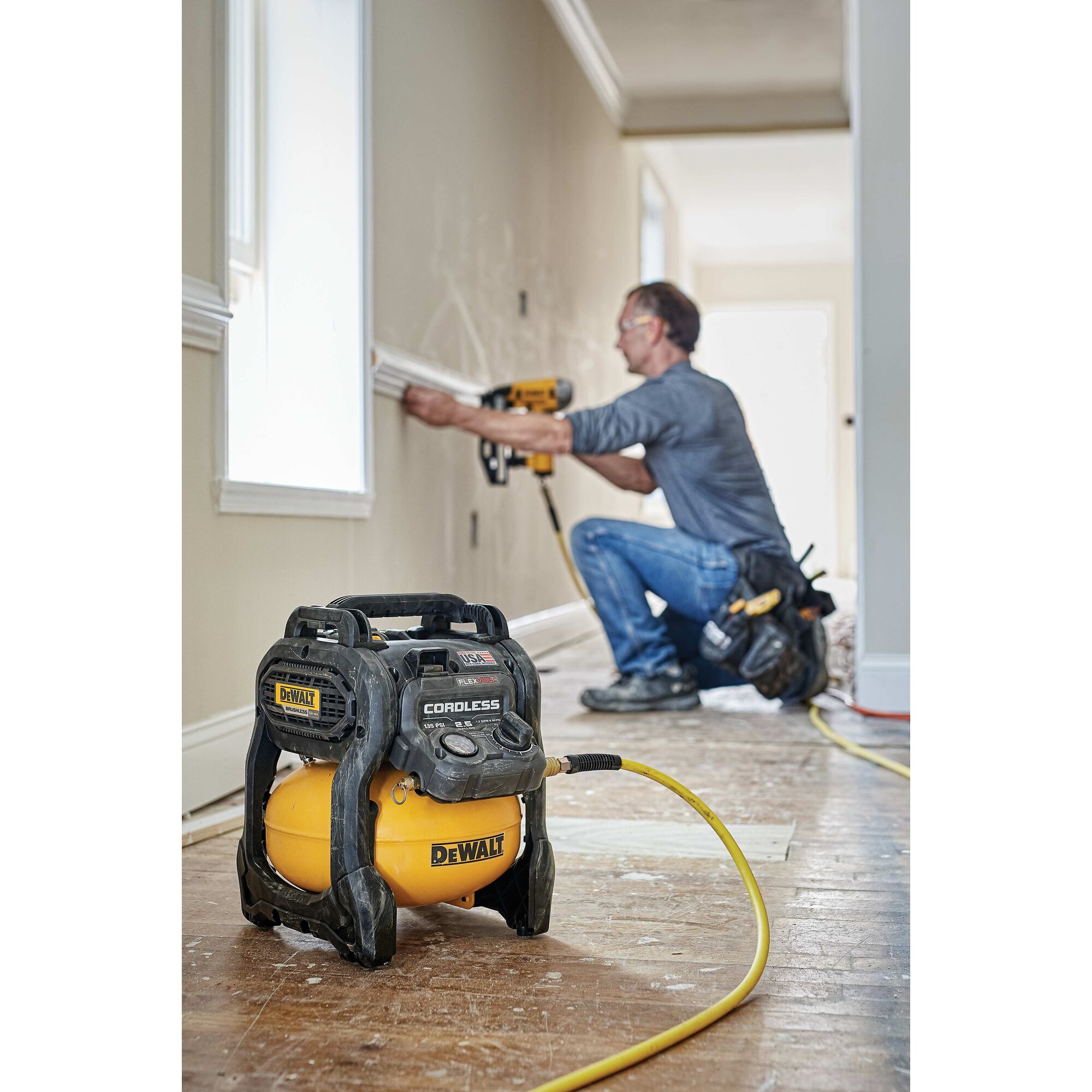 Dewalt 60 volt clearance air compressor