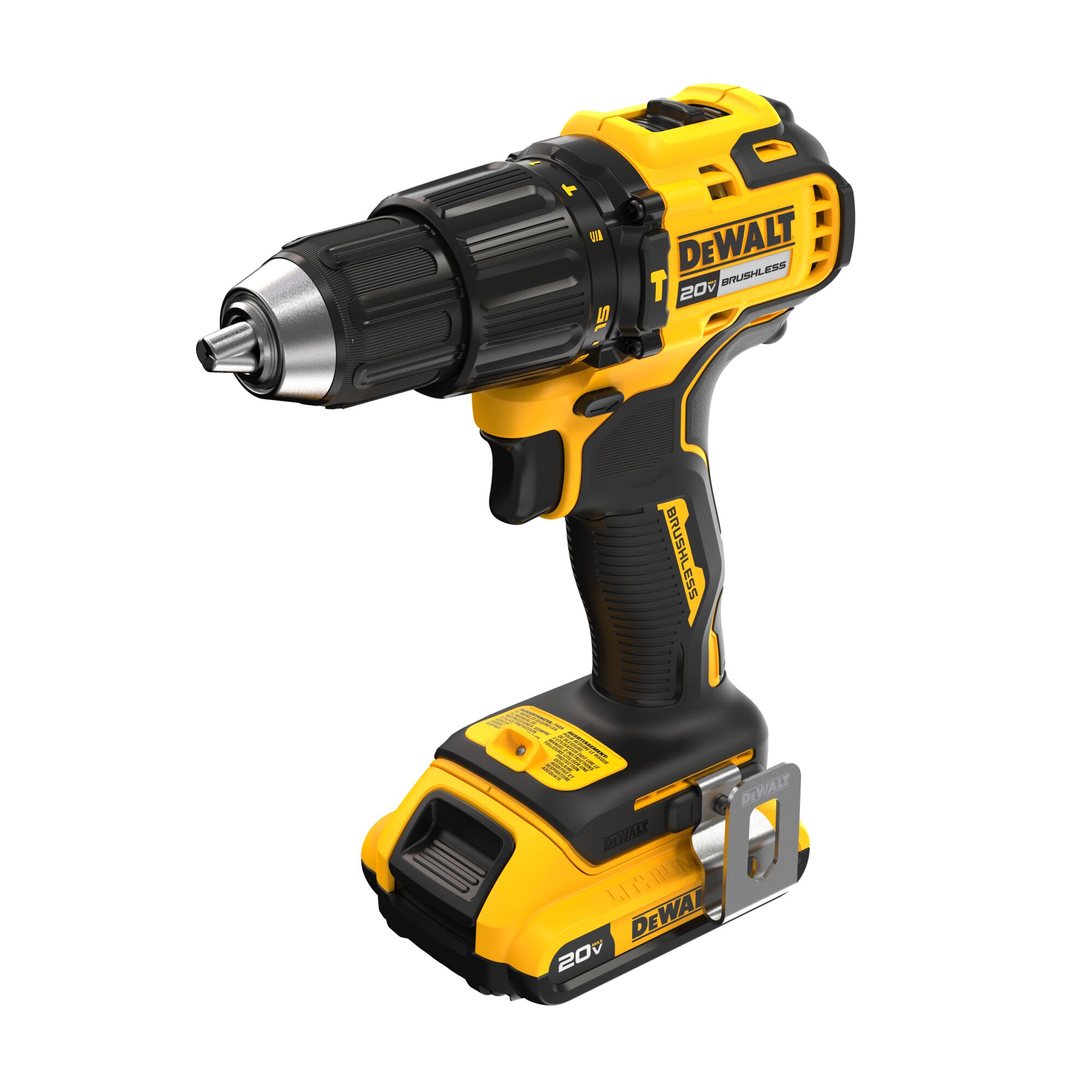 20V MAX Brushless Cordless 1 2 in. Hammer Drill Kit DEWALT
