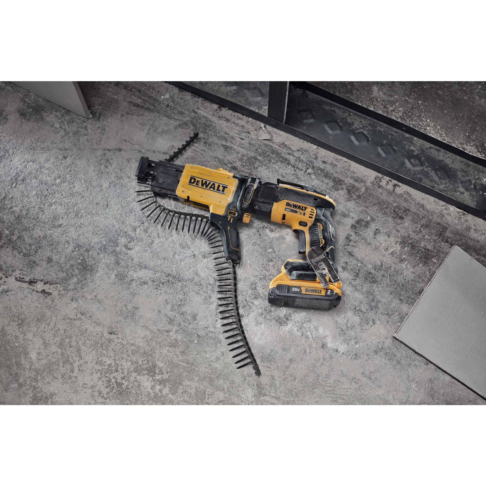 Dewalt drywall on sale screw gun attachment