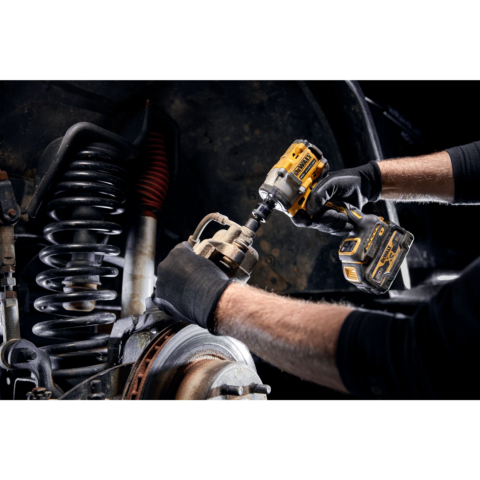 ATOMIC 20V MAX 1 2 in. Cordless Impact Wrench with Hog Ring Anvil
