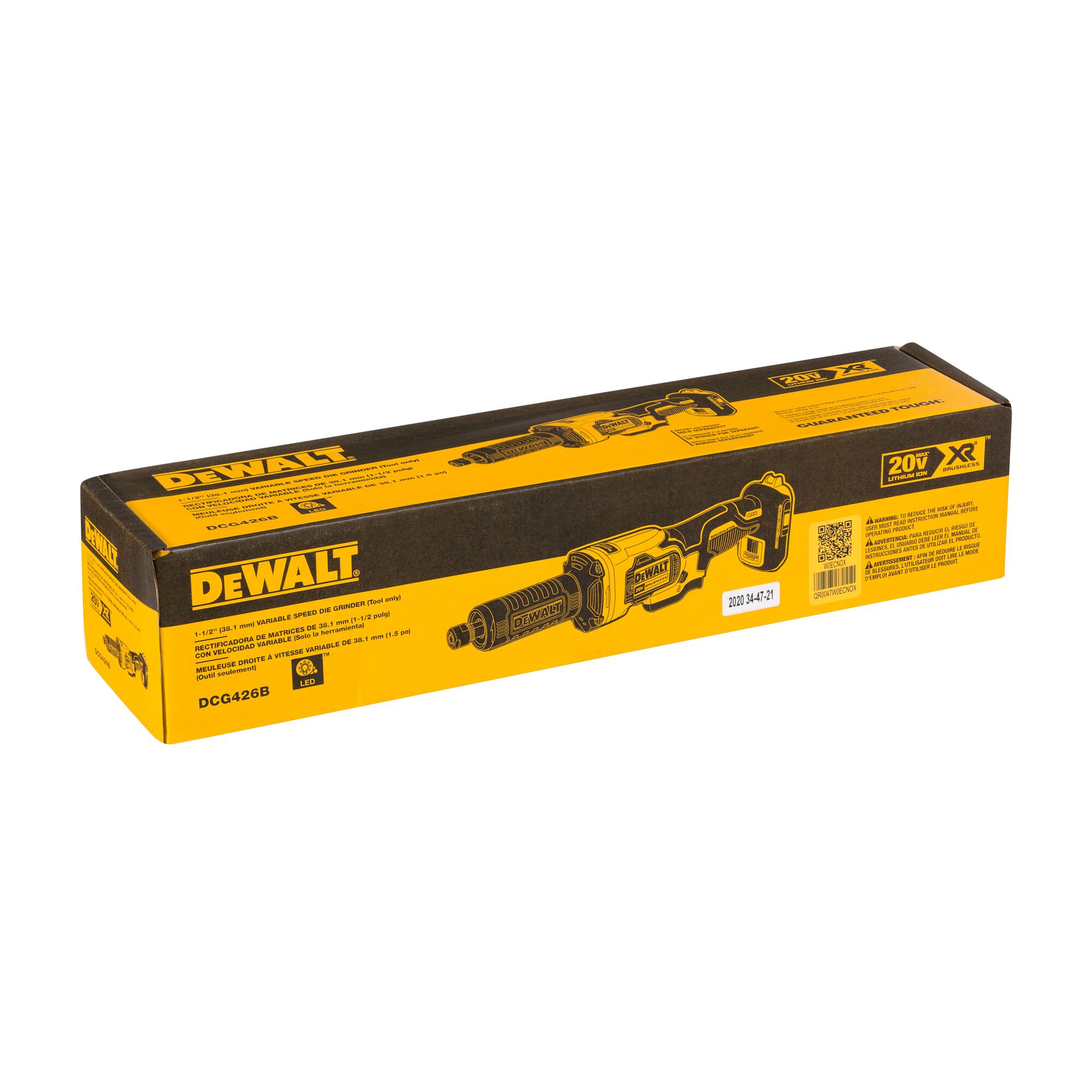 Dewalt cordless variable shop speed grinder