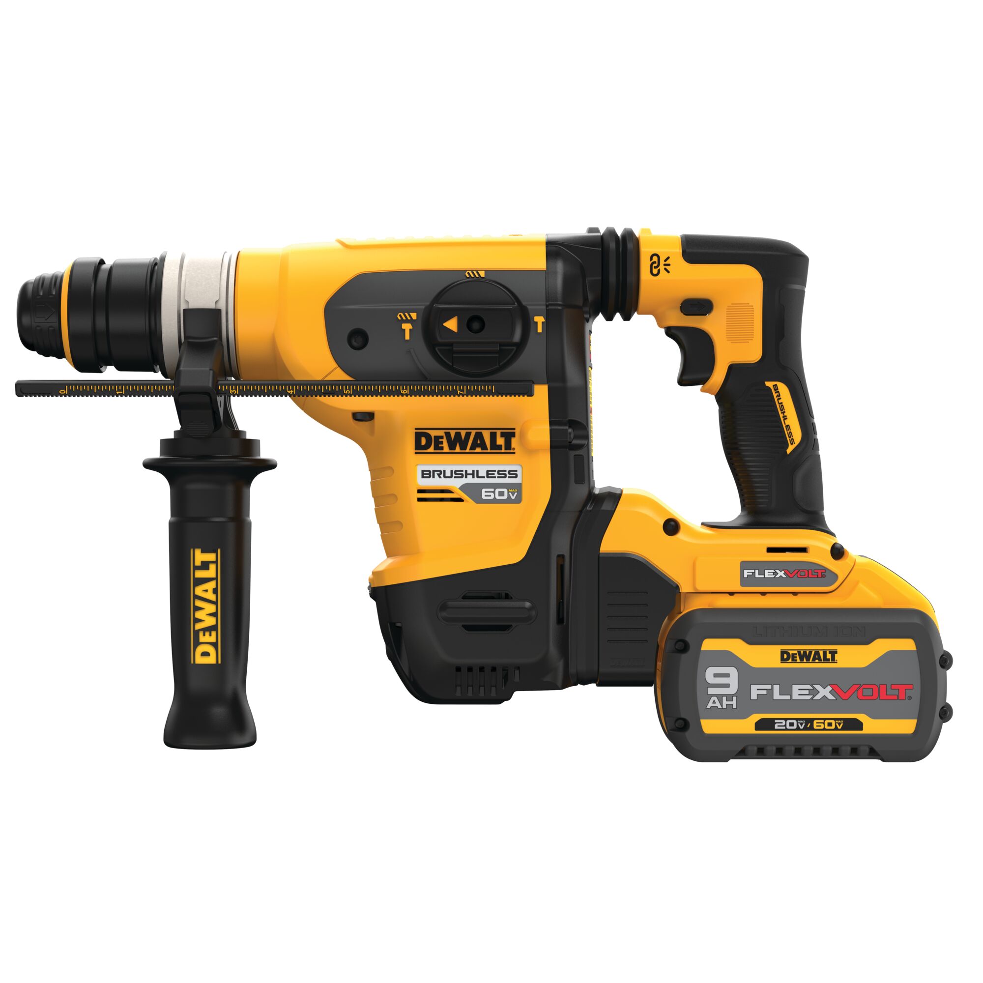 60V MAX* 1-1/4 In. Brushless Cordless SDS PLUS Rotary Hammer Kit