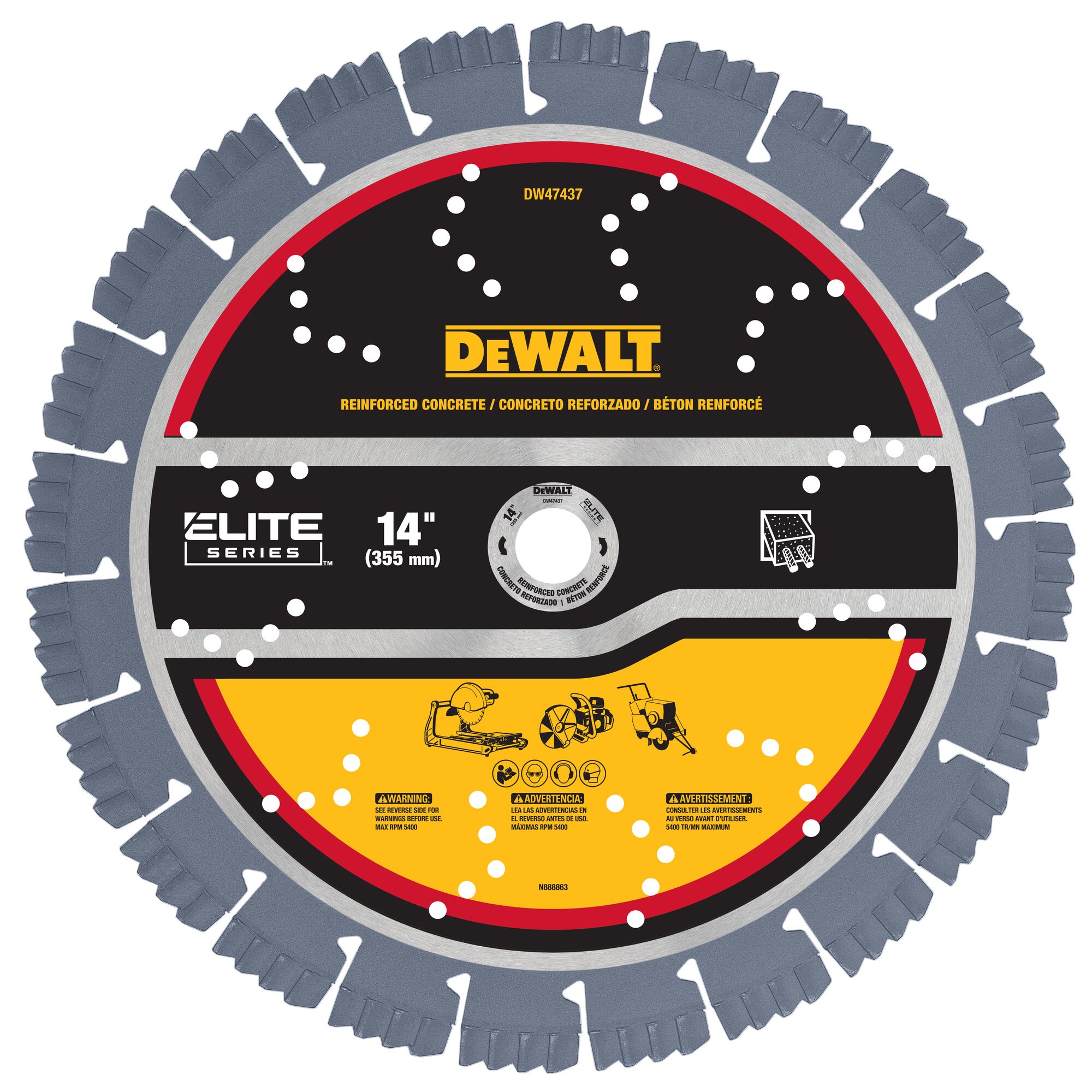 Dewalt xp4 grinder blade clearance