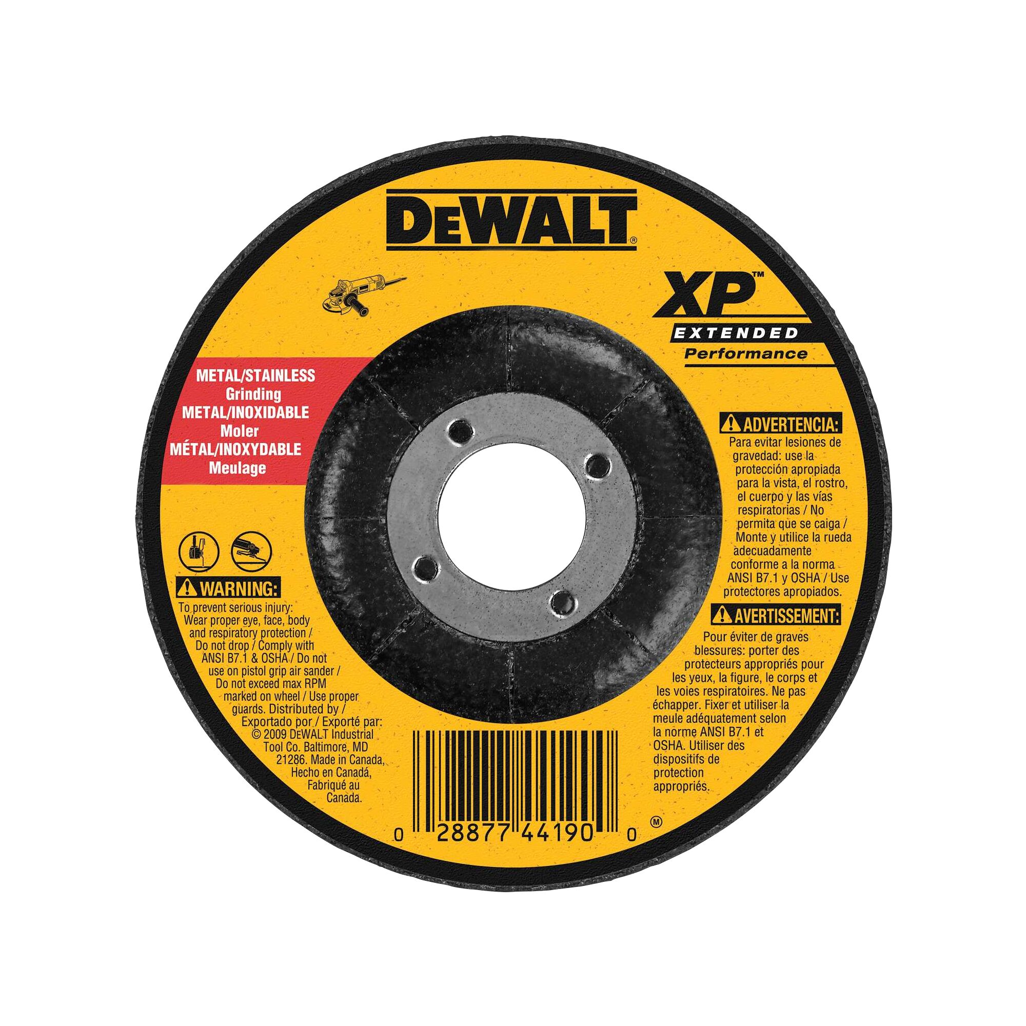 Dewalt grinder sanding disc discount