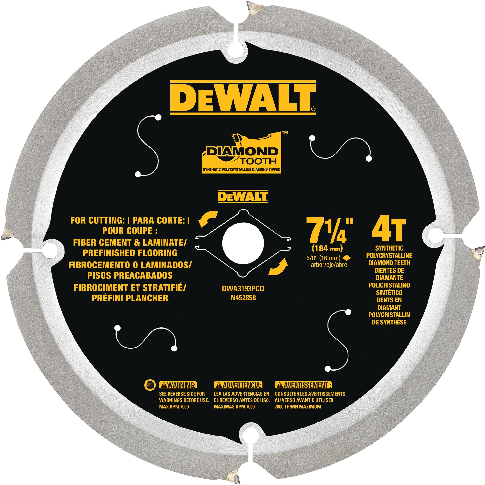 DEWALT DW1382 1/4-Inch Titanium Pilot-Point Drill Bit 