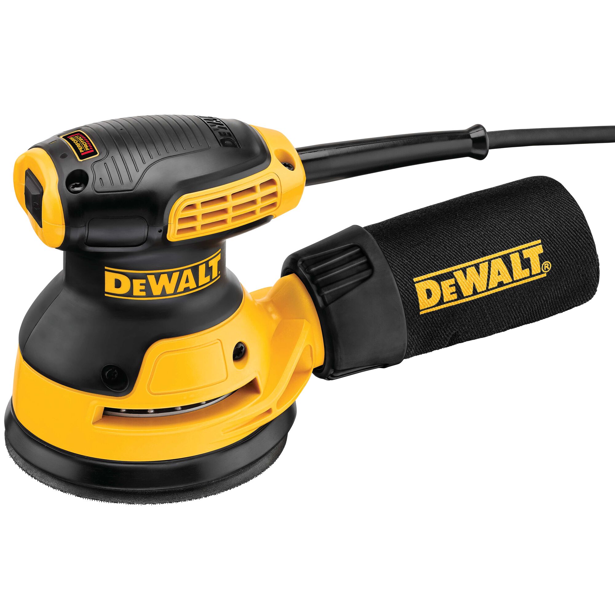 5 in. Single Speed Random Orbit Sander Kit H L Pad DEWALT
