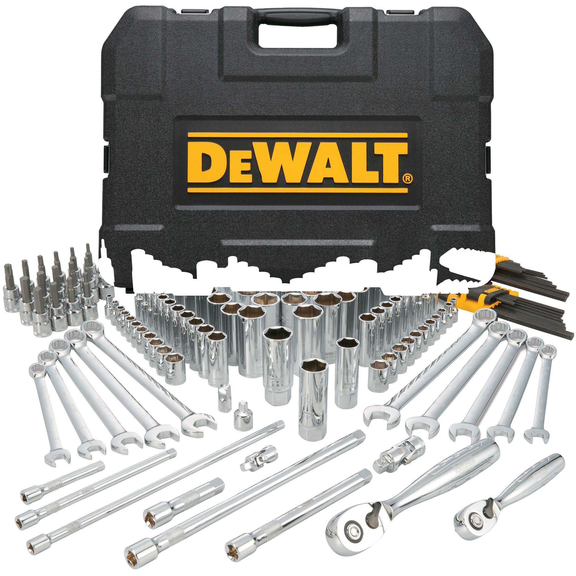 Dewalt mechanics tools kit shop and socket set