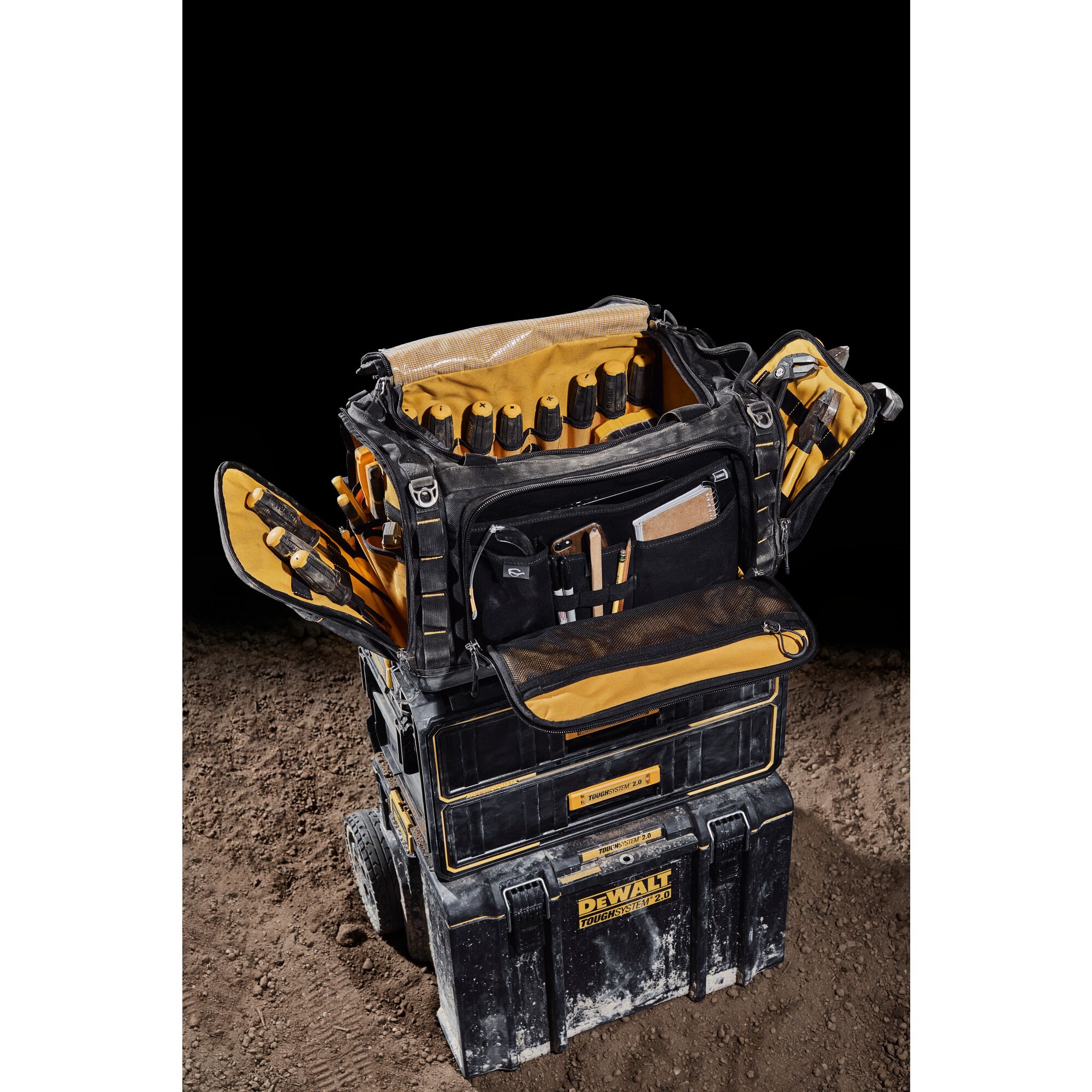 Dewalt tough system shop open tote