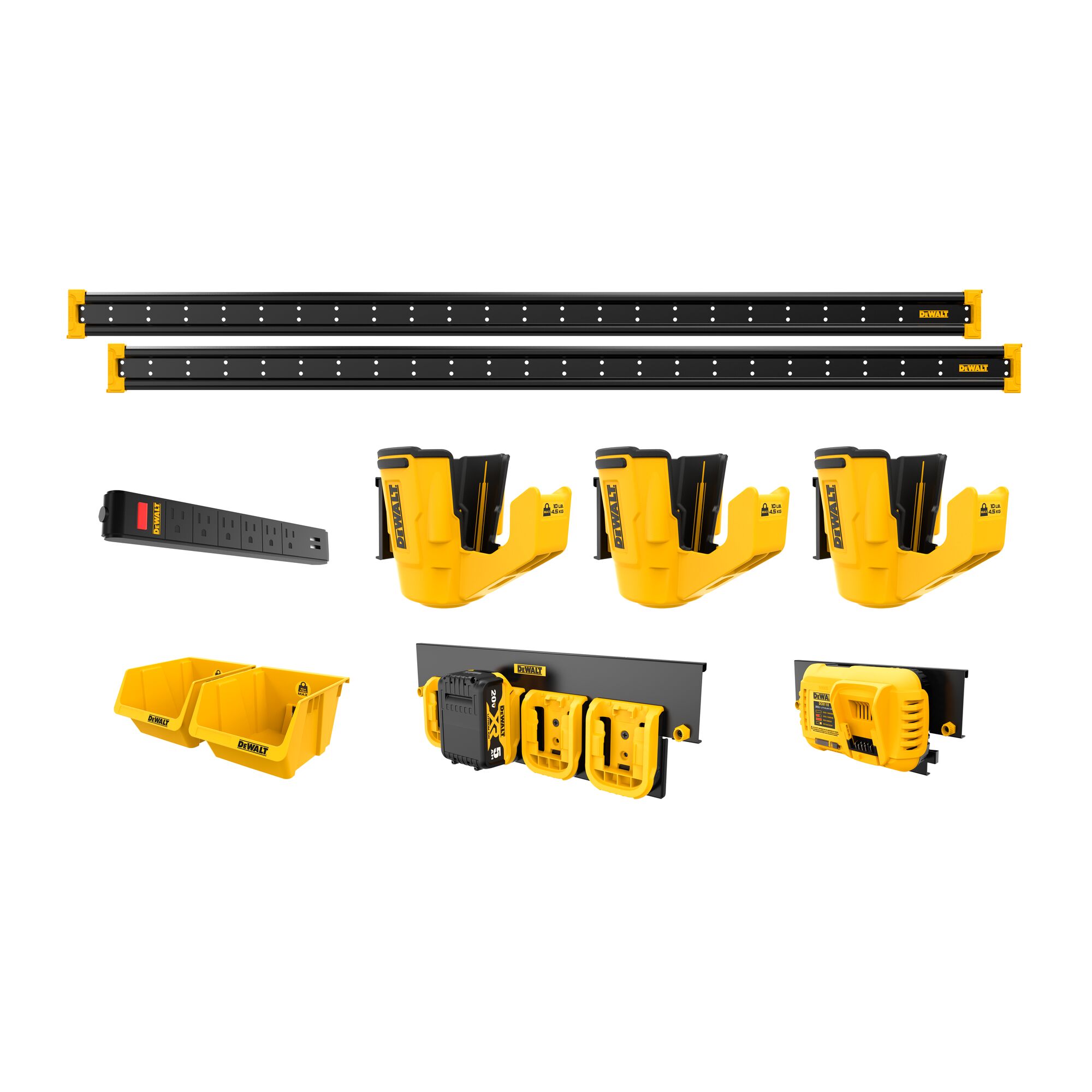 Dewalt cordless discount tool storage