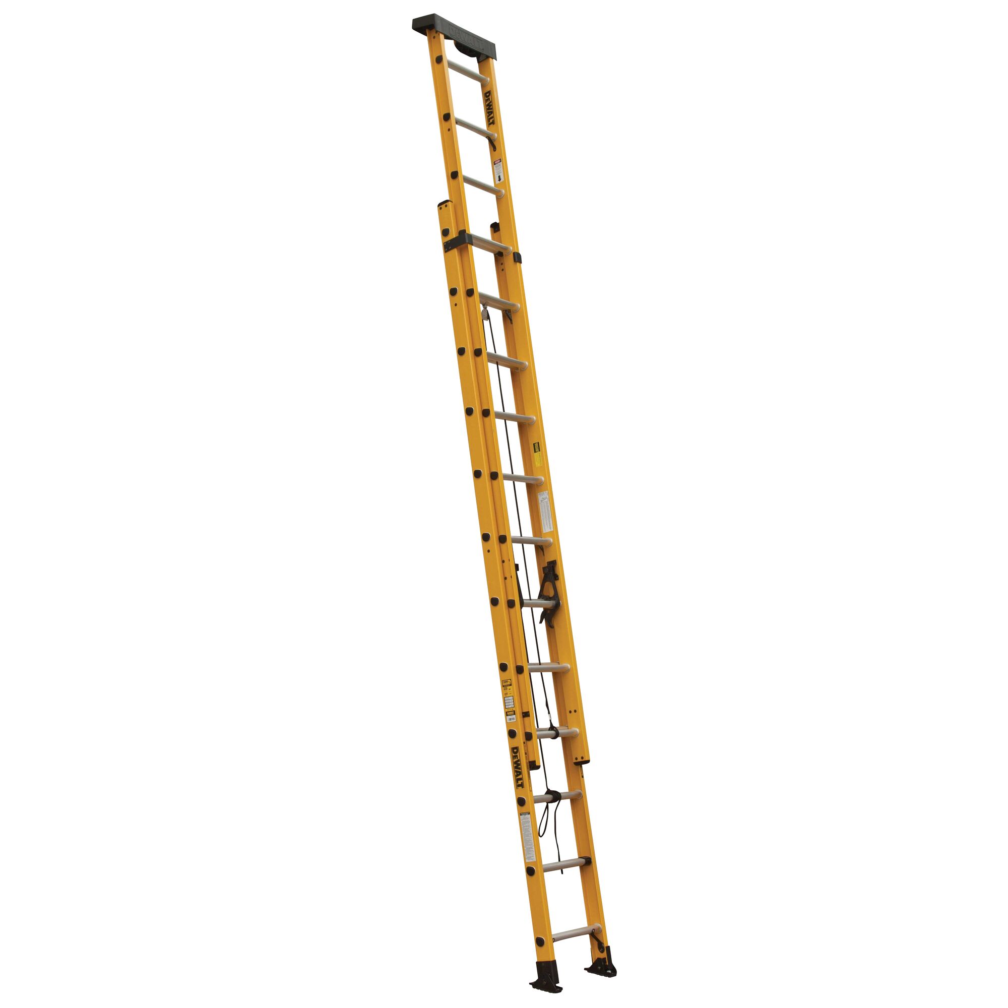 24 Fiberglass Extension Ladder 300 lbs. Load Capacity DEWALT